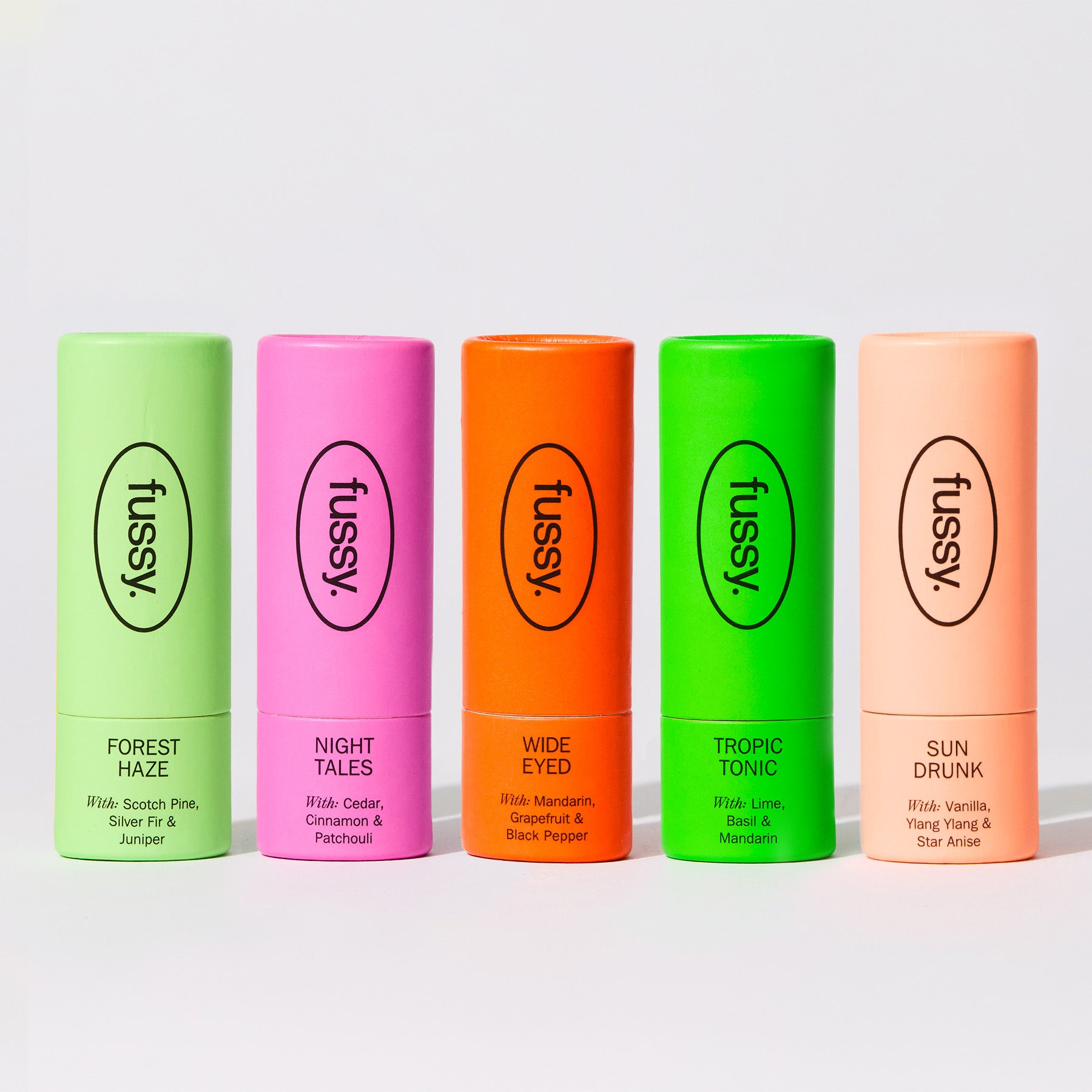 Mini Five Pack - Fussy Natural Deodorant